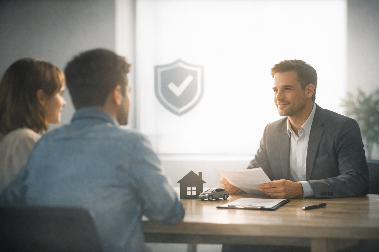 cinematic Insurance Customer experience    in minimal image