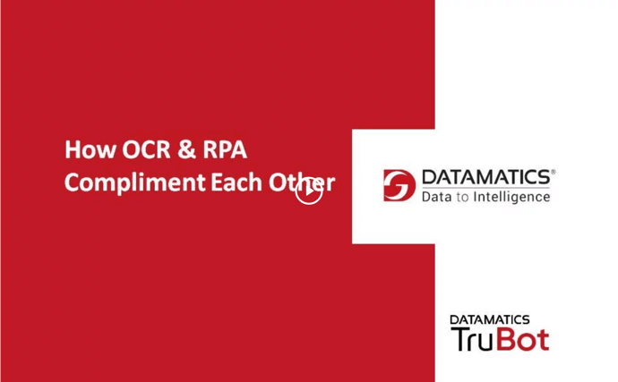 How OCR and RPA compliment each other