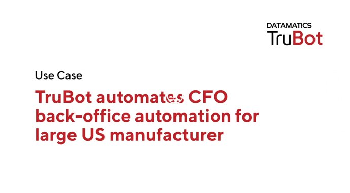 Use Case_TruBot automates CFO back-office operations for a large US manufacturer-1