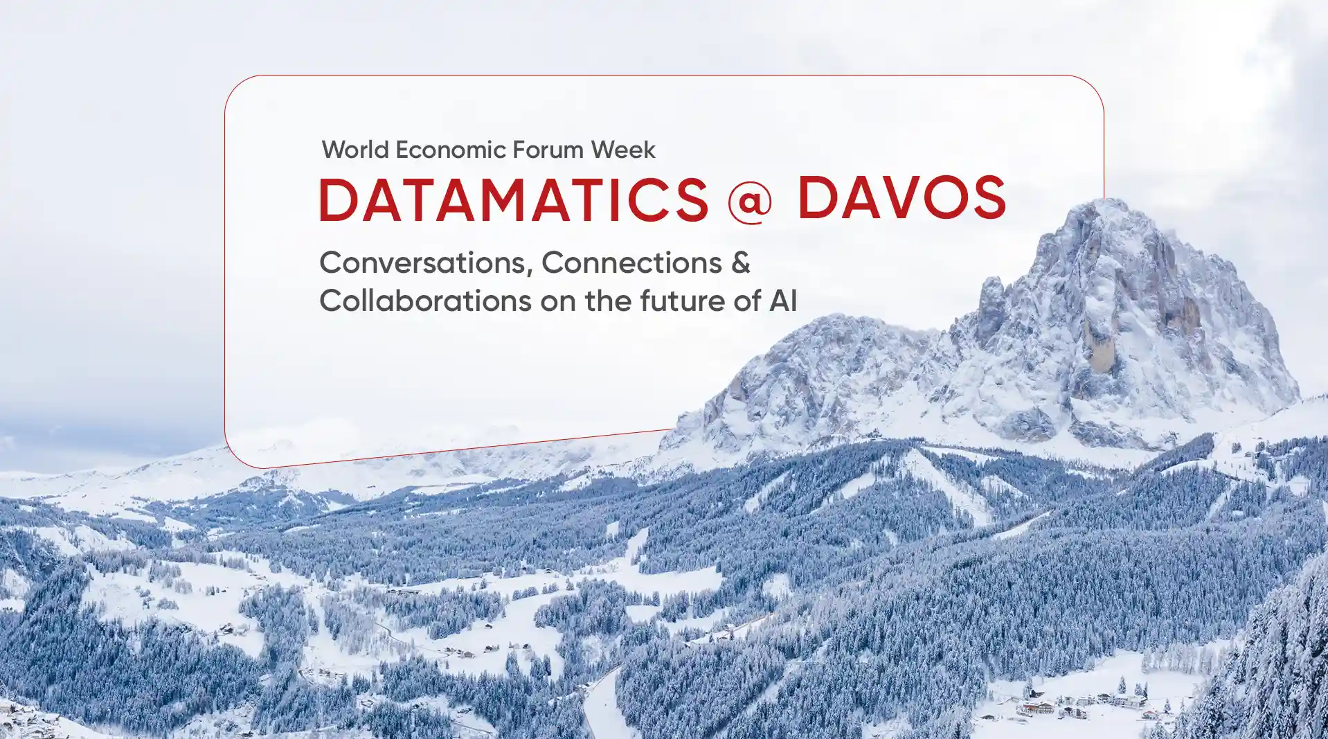 Datamatics at Davos – Conversations, Connections and Collaborations